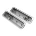 PartzBiz CM: 241-290-Holley GM Licensed Valve Cover - Muscle Series - SBC - Center Bolt - Natural