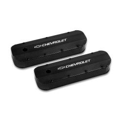 PartzBiz CM 241-279 - Holley GM Licensed Valve Cover - Track Series - BBC - Fabricated Aluminum - Long Bolt - Black PartzBiz CM 241-279 - Holley GM Licensed Valve Cover - Track Series - BBC - Fabricated Aluminum - Long Bolt - Black
