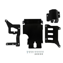 PartzBiz CM 302-35 - Holley LS / LT Swap 4WD Truck Off-Road Oil Pan Rock Shield