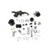 PartzBiz CM: 20-230BK-Holley Premium Mid-Mount Complete Accessory System for GM Gen V LT5 Dry Sump Engines-Black Finish