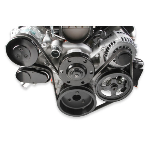 PartzBiz CM: 20-190-Holley Premium Mid-Mount LS7 Complete Accessory System - Dry Sump