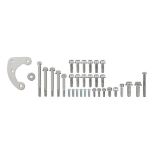 PartzBiz CM: 97-408-Holley Replacement Hardware - Godzilla Timing Cover - Holley Oil Pan