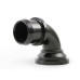 PartzBiz CM: 97-341-Holley Water Neck - Swivel 90 Degree Angle - Black