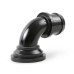 PartzBiz CM: 97-341-Holley Water Neck - Swivel 90 Degree Angle - Black