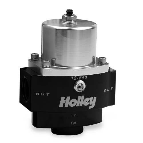 PartzBiz CM: 12-843-HP Billet Carbureted Fuel Pressure Regulator PartzBiz CM: 12-843-HP Billet Carbureted Fuel Pressure Regulator