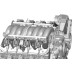 PartzBiz CM: 241-88-LS Valve Covers - Natural Cast PartzBiz CM: 241-88-LS Valve Covers - Natural Cast