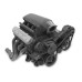 PartzBiz CM: 241-400-Tall LS Valve Cover with Bowtie/Chevrolet Logo - Natural Machined Finish