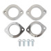 PartzBiz CM: 8505HKR-Hooker BlackHeart LS Swap Exhaust Manifolds - Rear Dump - Natural Cast