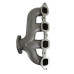 PartzBiz CM: BHS5192-Hooker BlackHeart LT Swap Exhaust Manifolds - Rear Dump - Natural Cast