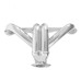 PartzBiz CM: 2301HKR-Hooker Block Hugger Header - Ceramic Coated