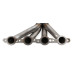 PartzBiz CM: 2314HKR-Hooker Block Hugger Header - Stainless Steel