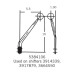 PartzBiz CM: 5384106-Hurst Competition/Plus Shifter Stick - Chrome