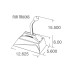 PartzBiz CM: 3838500-Hurst Pro-Matic 2 Ratchet Shifter