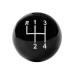 PartzBiz CM: 1630103-Hurst Shift Knob - 4-Speed - Black