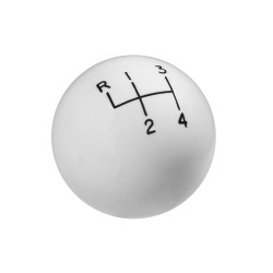 PartzBiz CM 1630002 - Hurst Shift Knob - 4-Speed Pattern - White PartzBiz CM 1630002 - Hurst Shift Knob - 4-Speed Pattern - White