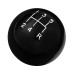 PartzBiz CM: 1630108-Hurst Shift Knob - 5-Speed - Black