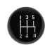 PartzBiz CM: 1630114-Hurst Shift Knob - 5-Speed - Black