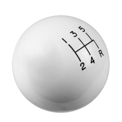 PartzBiz CM 1630014 - Hurst Shift Knob - 5-Speed Pattern - White PartzBiz CM 1630014 - Hurst Shift Knob - 5-Speed Pattern - White
