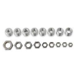 PartzBiz CM 16900HST - Hurst Shifter Knob Adaptor Kit - M16 x 1.5 to Most Imperial Sizes