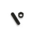 PartzBiz CM: 53802HST-Hurst Shifter Stick - Billet - Raw Aluminum