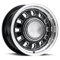 PartzBiz CM LW60-50744A - Legendary Wheels 12 Slot - 15 x 7 in. - 4 x 4.5 - 4.25 BS - Black PartzBiz CM LW60-50744A - Legendary Wheels 12 Slot - 15 x 7 in. - 4 x 4.5 - 4.25 BS - Black
