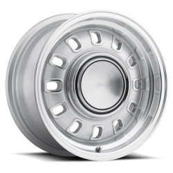PartzBiz CM LW60-50754S - Legendary Wheels 12 Slot - 15 x 7 in. - 5 x 4.5 - 4.25 BS - Silver PartzBiz CM LW60-50754S - Legendary Wheels 12 Slot - 15 x 7 in. - 5 x 4.5 - 4.25 BS - Silver