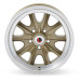 PartzBiz CM: LW90-50754F-Legendary Wheels HB45 - 15 x 7 in. -  5 x 4.5 - 4.25 BS - Gold Haze
