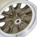 PartzBiz CM: LW90-50754F-Legendary Wheels HB45 - 15 x 7 in. -  5 x 4.5 - 4.25 BS - Gold Haze