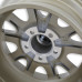 PartzBiz CM: LW90-50754F-Legendary Wheels HB45 - 15 x 7 in. -  5 x 4.5 - 4.25 BS - Gold Haze