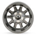 PartzBiz CM: LW90-50754B-Legendary Wheels HB45 - 15 x 7 in. -  5 x 4.5 - 4.25 BS - Charcoal/Machined