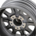 PartzBiz CM: LW90-50754B-Legendary Wheels HB45 - 15 x 7 in. -  5 x 4.5 - 4.25 BS - Charcoal/Machined