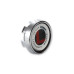 PartzBiz CM: LW90-50754B-Legendary Wheels HB45 - 15 x 7 in. -  5 x 4.5 - 4.25 BS - Charcoal/Machined