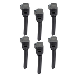 PartzBiz CM 826036 - MSD Ignition Coil - Ford EcoBoost - 2.7L / 3.0L V6 - Black - 6-Pack
