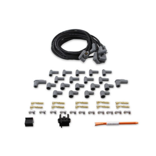 PartzBiz CM: 31233-Black Super Conductor Universal 8 cyl. 90°