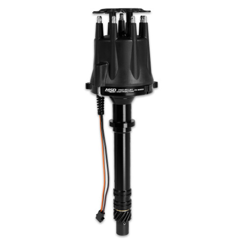 PartzBiz CM: 85555-Chevy Black V8 Pro-Billet Distributor PartzBiz CM: 85555-Chevy Black V8 Pro-Billet Distributor