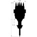 PartzBiz CM: 8387-Chrysler 426-440 Ready-to-Run Distributor