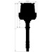 PartzBiz CM: 83653-MSD Black Pro-Billet Chevy HEI Distributor