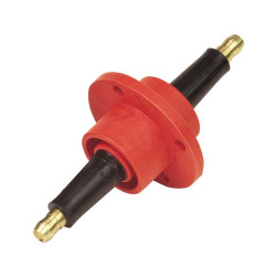 PartzBiz CM 8211 - MSD Firewall Feed Thru, Red
