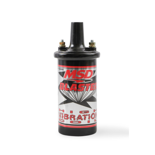 PartzBiz CM: 8222-คอยล์จุดระเบิด MSD - Blaster Series - แรงสั่นสะเทือนสูง - สีดำ