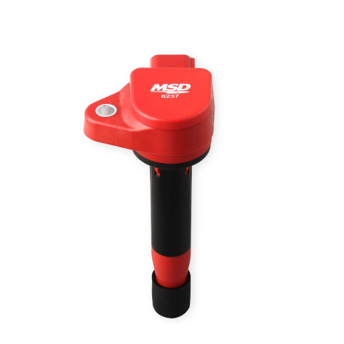 PartzBiz CM: 8237-คอยล์จุดระเบิด MSD - Blaster Series - Honda/Acura V6 - สีแดง