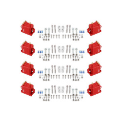 PartzBiz CM 82808 - MSD Ignition Coil - High Output - 8-Pack - Red