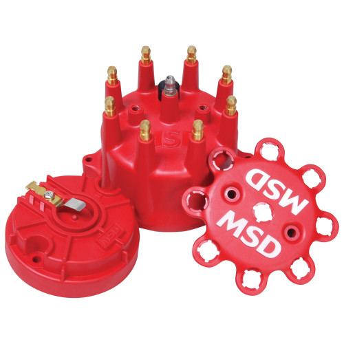 PartzBiz CM: 84315-MSD Red Cap/Rotor Kit