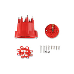 PartzBiz CM 84335 - MSD Red Cap/Rotor Kit