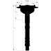 PartzBiz CM: 8486-Super Tall Block Crab Cap Distributor, Chevy V8 PartzBiz CM: 8486-Super Tall Block Crab Cap Distributor, Chevy V8