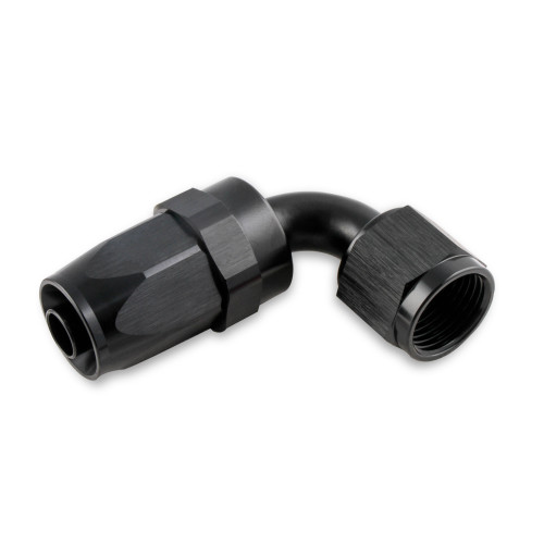 PartzBiz CM: 229008-BL-Mr. Gasket -8 AN 90 Degree Swivel Hose End - Black
