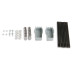 PartzBiz CM: 6856G-Mr. Gasket Cast Aluminum Ball Milled Center Bolt Valve Covers - Polished