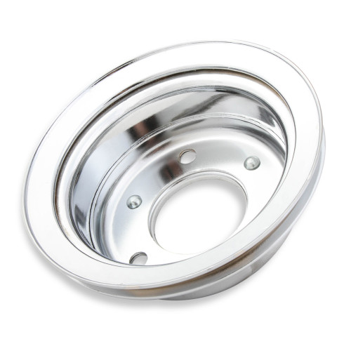 PartzBiz CM: 8827-Mr. Gasket Chrome Crankshaft Pulley - Single Groove PartzBiz CM: 8827-Mr. Gasket Chrome Crankshaft Pulley - Single Groove