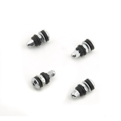 PartzBiz CM 1957MRG - Mr. Gasket Chrome Tire Valve Stems - Shorty with Screw-On Mounting PartzBiz CM 1957MRG - Mr. Gasket Chrome Tire Valve Stems - Shorty with Screw-On Mounting