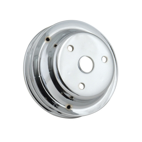 PartzBiz CM: 4977-Mr. Gasket Crankshaft Pulley - Chrome - Double Groove