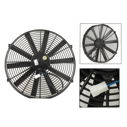 PartzBiz CM: 1988MRG-Mr. Gasket Electric Cooling Fan - Reversible - 16 Inch Diameter - 2000 CFM